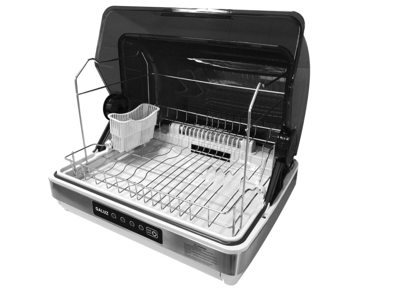 Máy Sấy Và Diệt Khuẩn Bát Đĩa Bằng Tia UV GALUZ Dung Tích 42L Model BJG-68, Công Suất 315W, Thiết Kế Nhỏ Gọn Sang Trọng