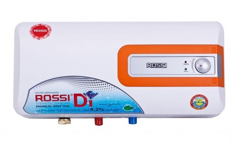 Bình nóng lạnh rossi di 20l ngang