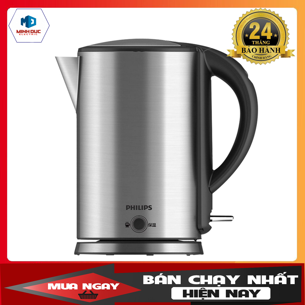 Ấm đun nước siêu tốc philips hd9316 1.8l