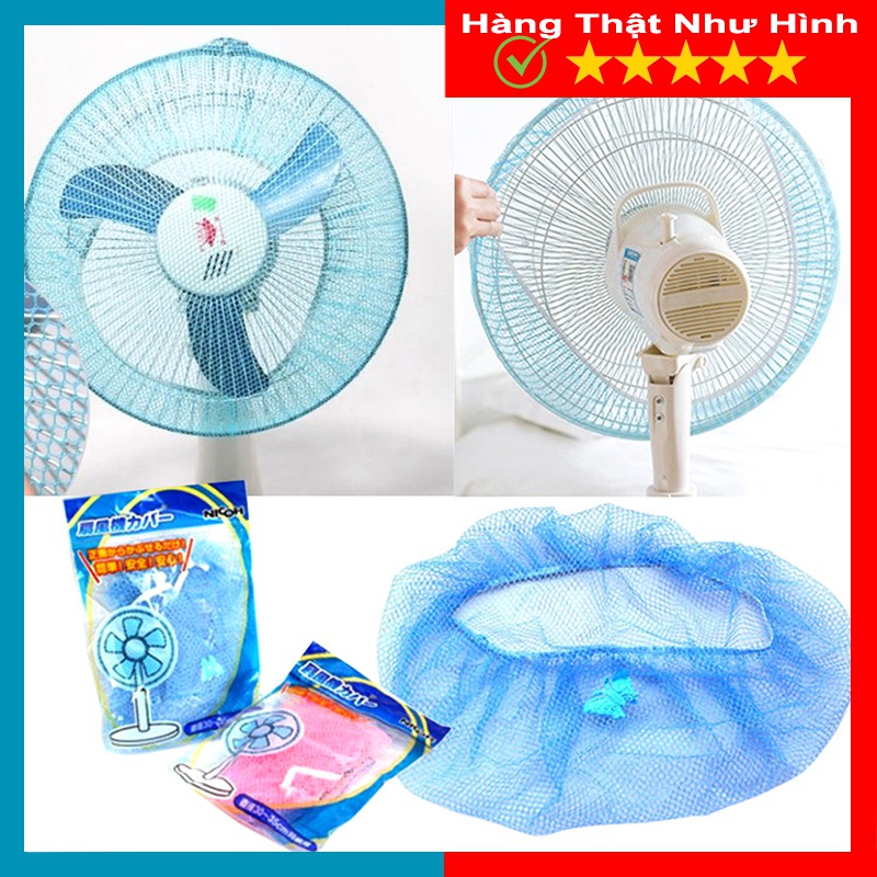 Lưới bọc quạt an toàn cho bé vui chơi