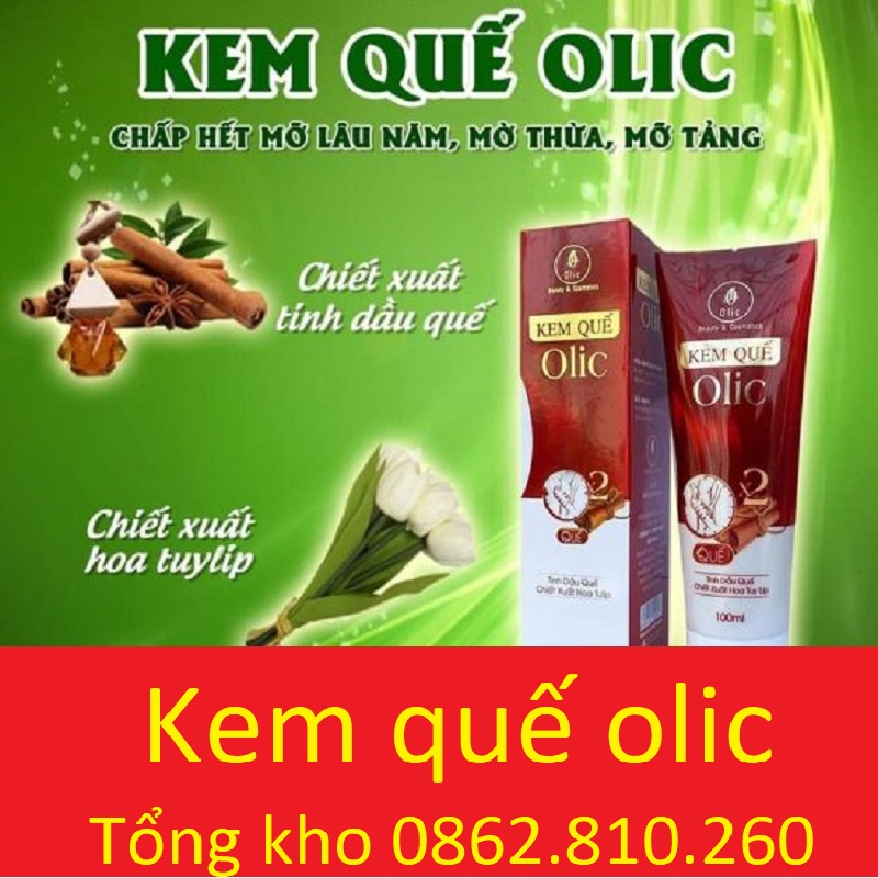 Kem tan mỡ olic - đánh tan mỡ thừa bụng, mông, đùi, cánh tay,