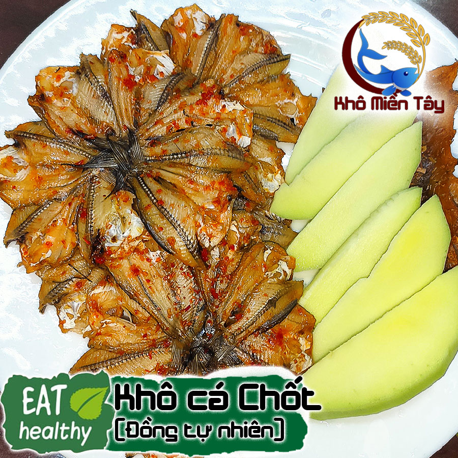 Khô cá chốt đồng tự nhiên-xẻ hoa mai- đặc sản khô miền tây