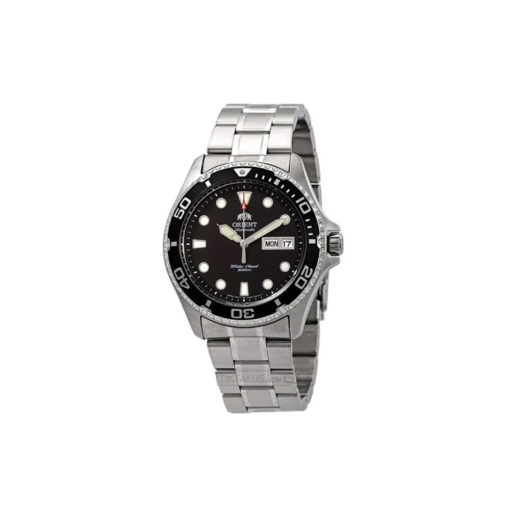 Đồng hồ nam dây thép orient ray ii faa02004b9 dây thép vỏ thép không gỉ chống nước 200m trữ cót 40 tiếng