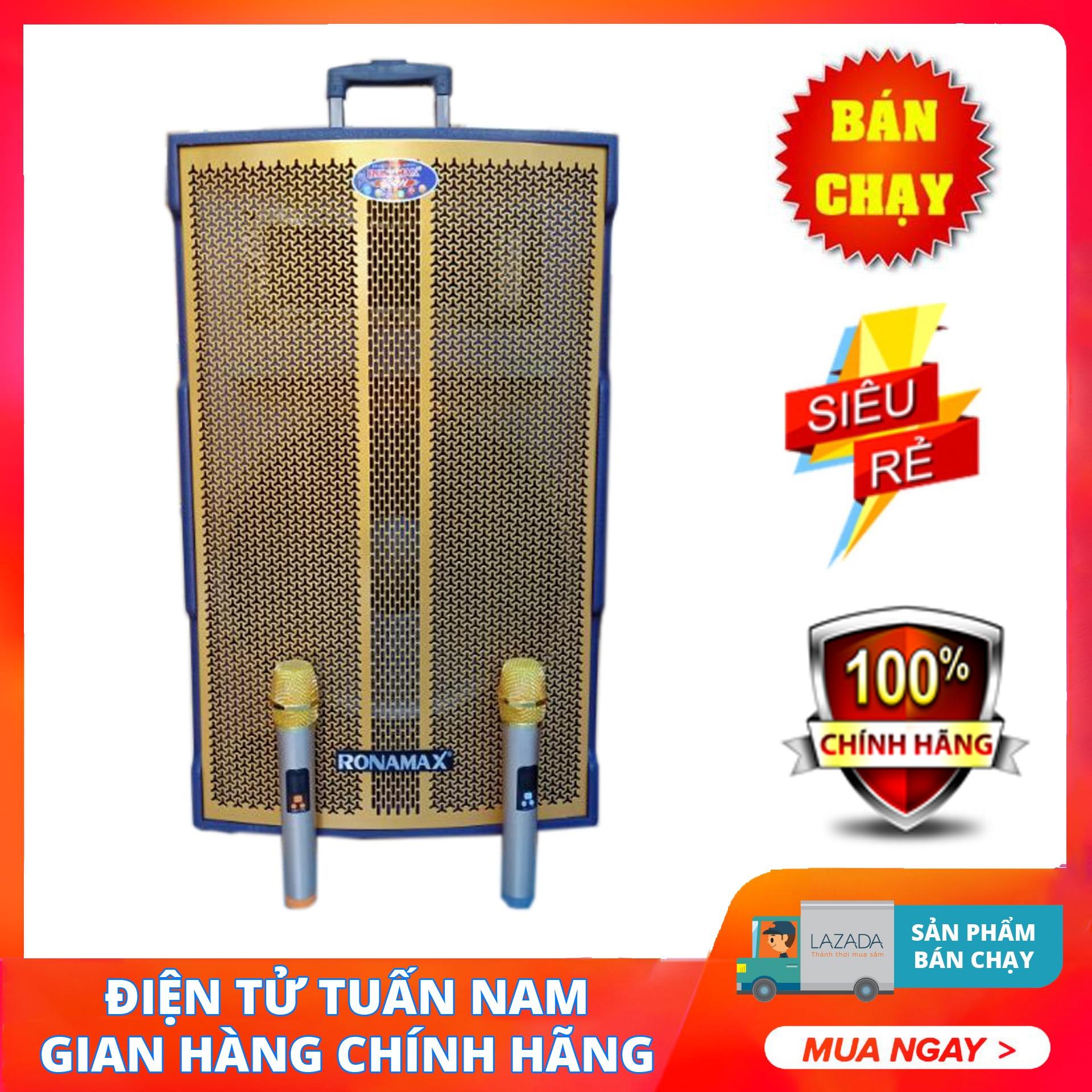 Loa kéo di động ronamax kr15 4.5 tấc - chơi nhạc cực hay karaoke cực đã