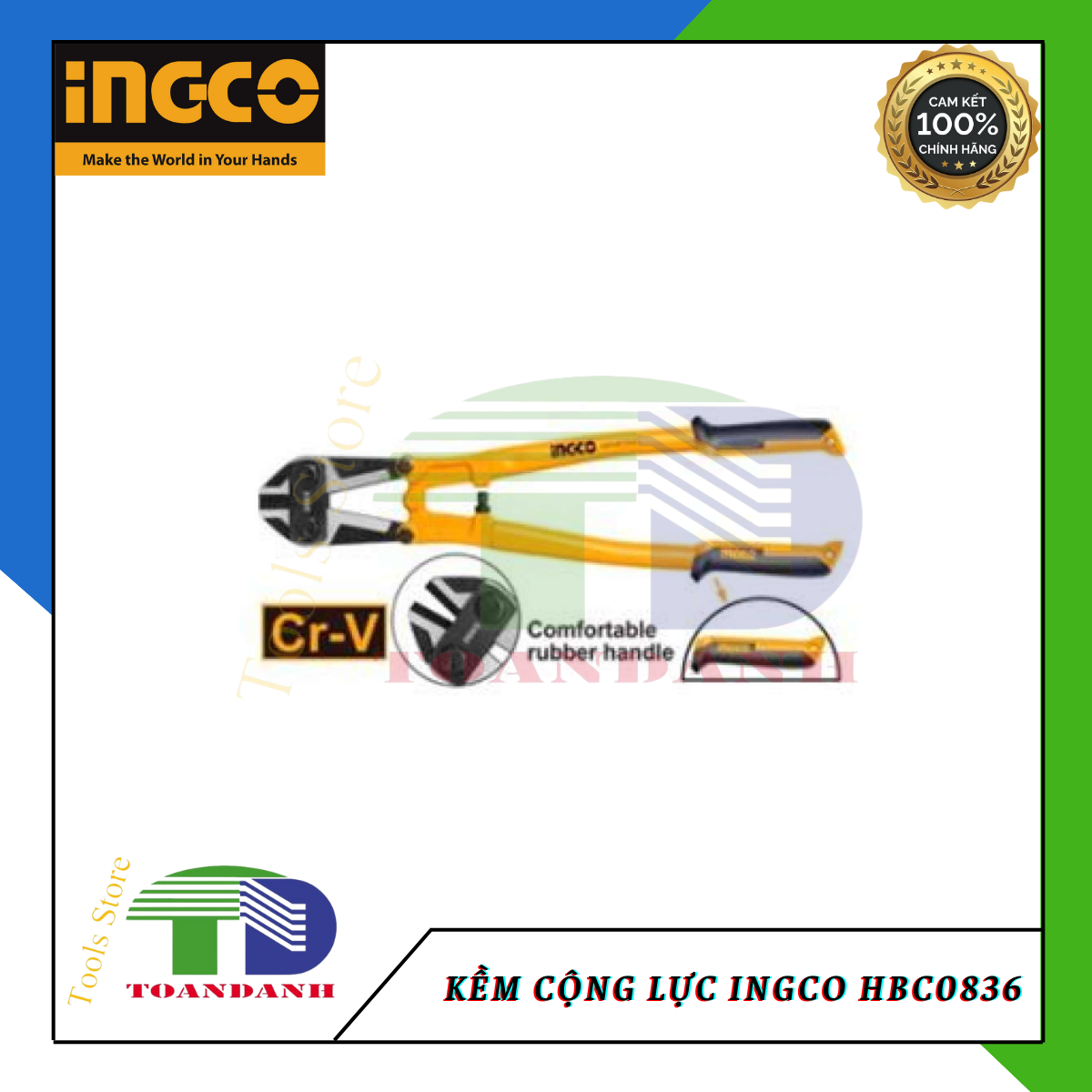 Kềm cộng lực ingco hbc0836