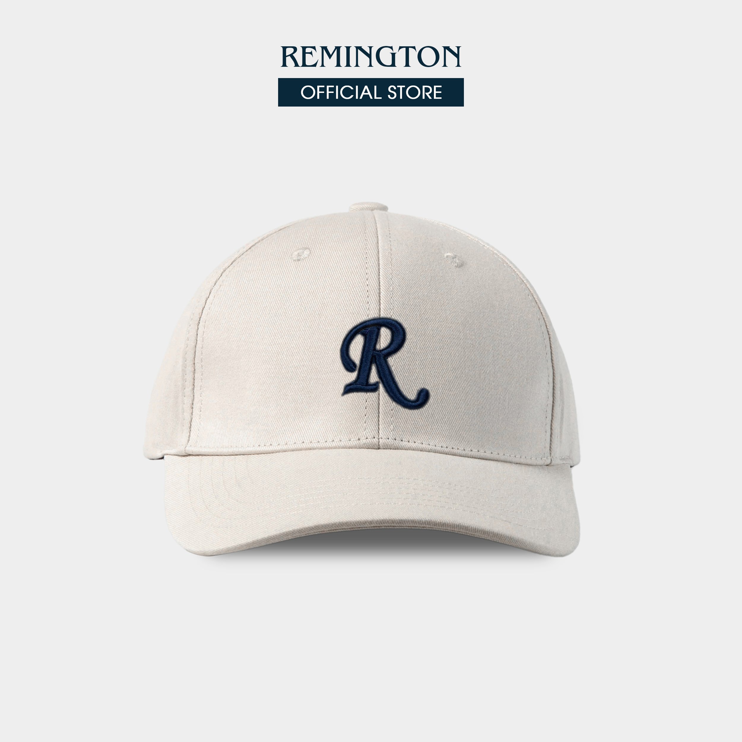Mũ lưỡi trai nam nữ 3D Ballcap vải kaki coton 100% thương hiệu Remington