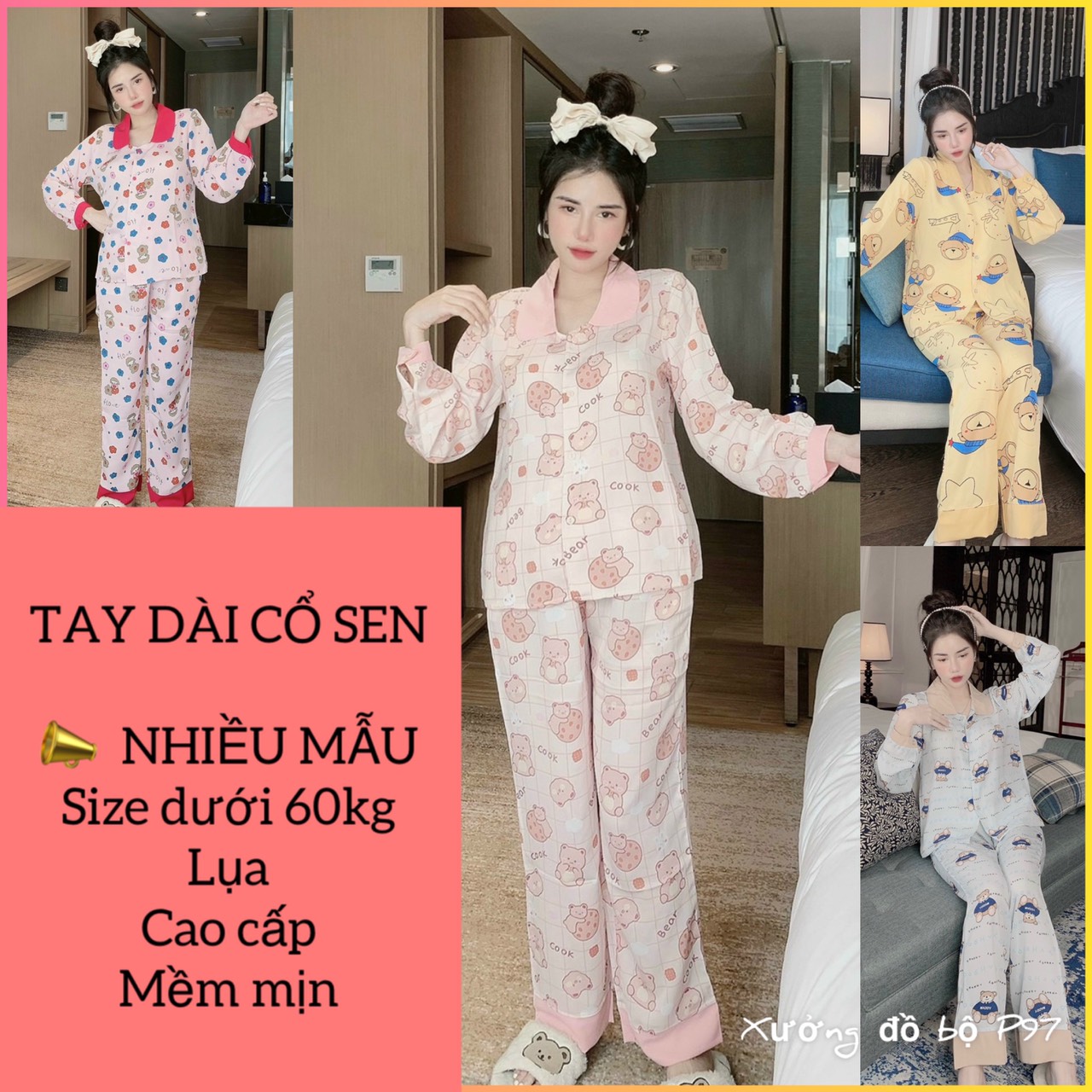 Sét đồ bộ pijama nữ tay dài quần dài , đồ bộ lụa mango , đồ bộ mặc nhà cao cấp , pijama lụa latin, đồ ngủ cao cấp lụa xịn, đồ bộ dài hot nhất hiện nay, đồ ngủ tiểu thư , đồ bộ cổ sen phối bèo , cổ nhọn free shi