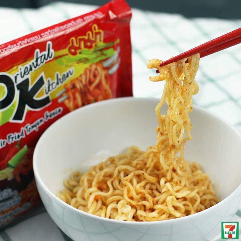 Mì sốt trứng muối / tomyum / sốt cay ok mama gói 85g - thailand