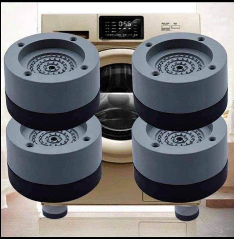 SET 4 CÁI ĐỆM CAO SU KÊ CHÂN CHỐNG RUNG ĐA NĂNG CHO MÁY GIẶT