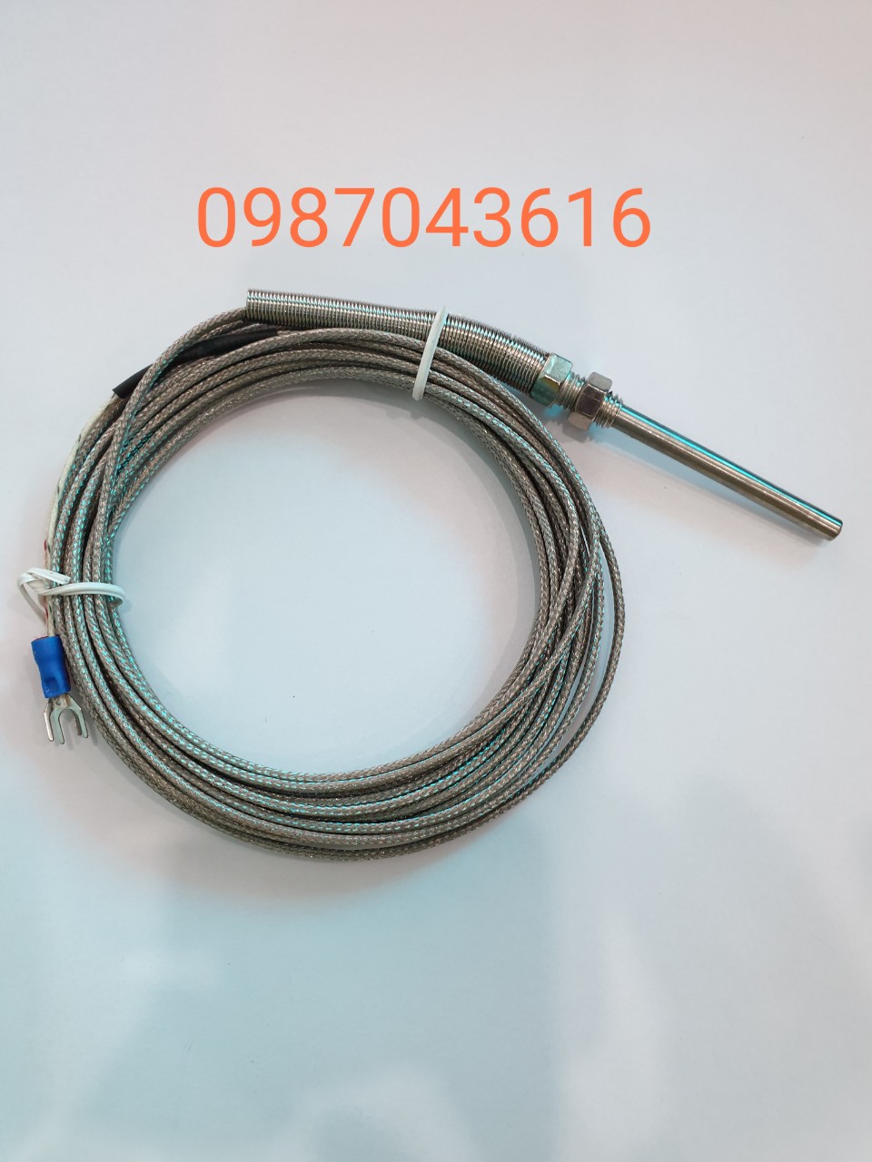 Can nhiệt k phi 5 dài 5cm dây dài 5 m, dải nhiệt đo 0~800 oc