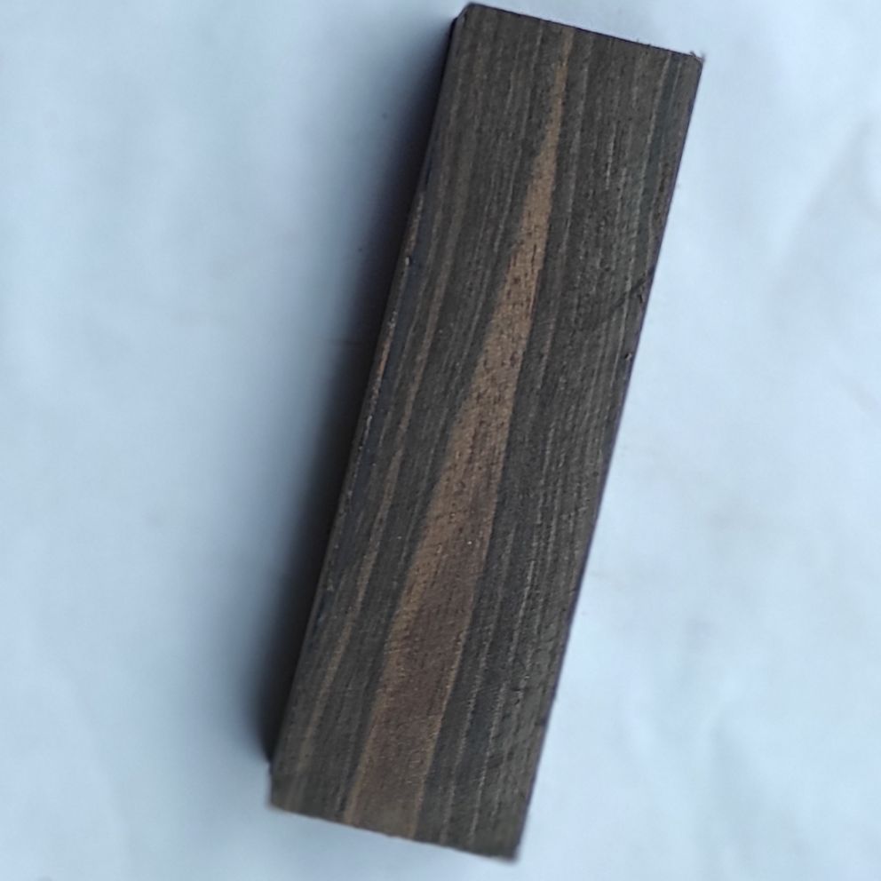 phôi gỗ mun kt 14x4x4cm