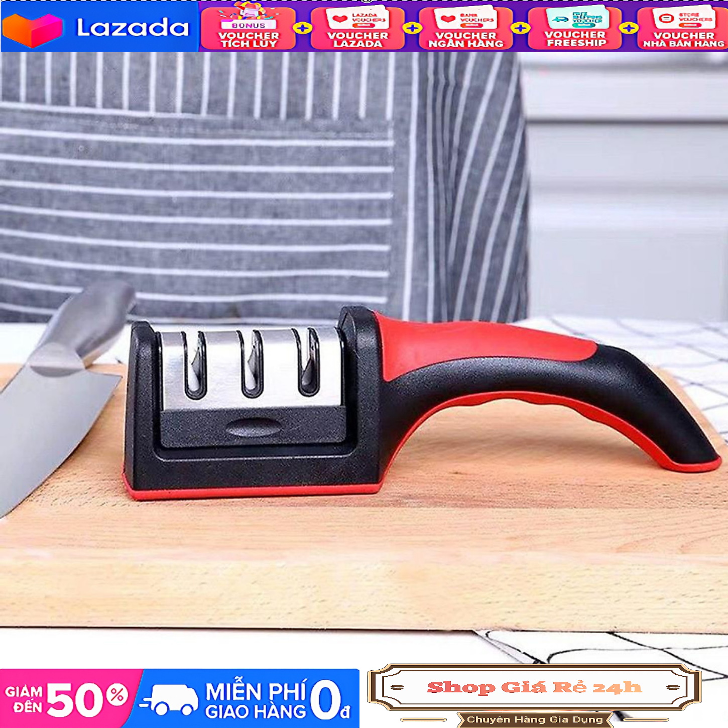 Dụng cụ mài dao Inox không rỉ RS-168-2250