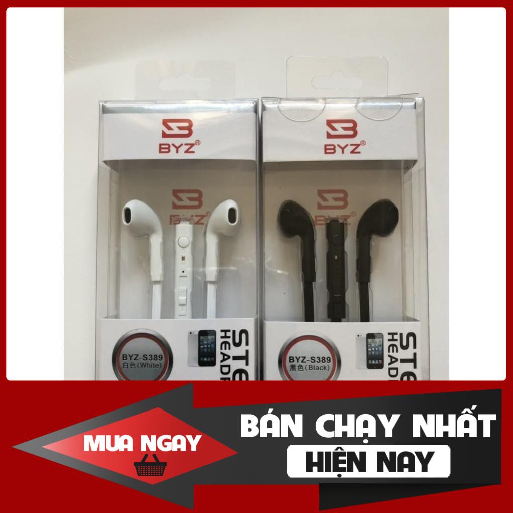 Tai nghe nhét tai byz s389 dành cho iphone/android