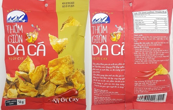 Da cá vị ớt cay 50gr
