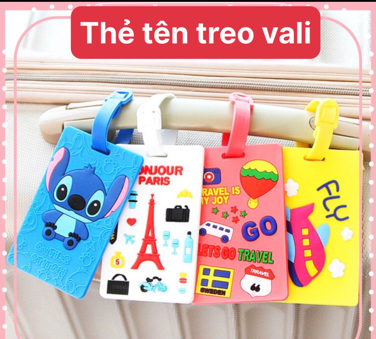 Thẻ tên treo vali, hành lý