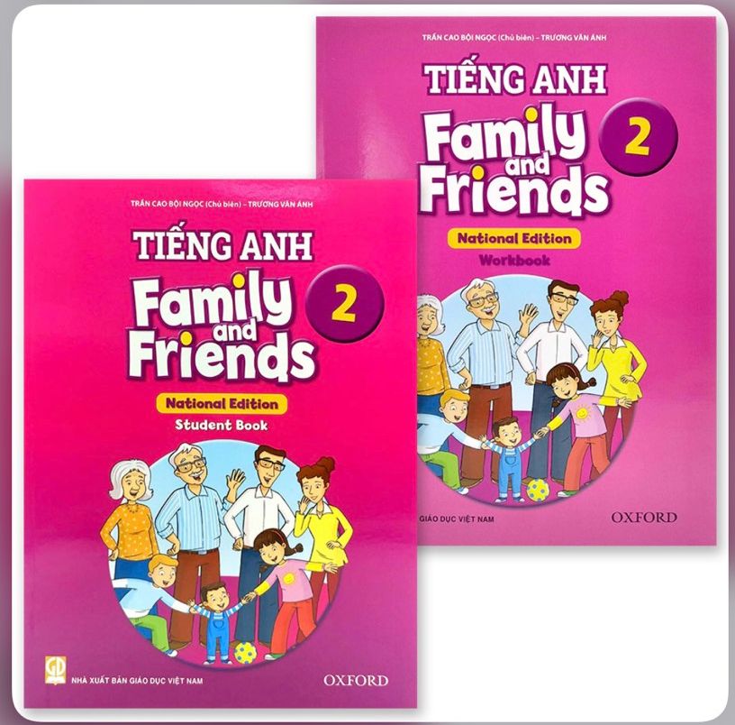 Sách - tiếng anh 2 - family and friends