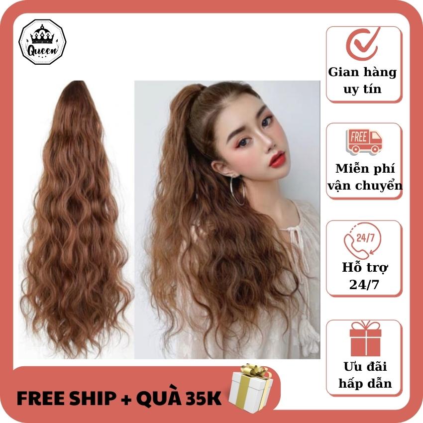 [FREE SHIP] TÓC GIẢ NỮ XINH [QUEEN STORE] TÓC GIẢ NGOẶM XÙ MÌ MẪU MỚI - CHẤT TÓC CAO CẤP SIÊU ĐẸP MỀM MƯỢT (Hàng luôn sẵn giao hàng nhanh chóng)