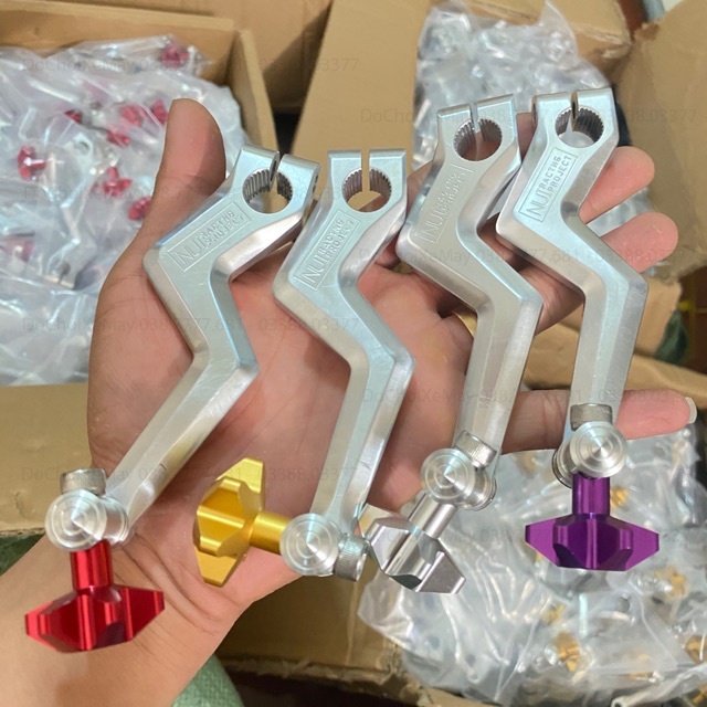 Càng thắng nhôm Nui Racing cho mọi loại xe số . DoChoiXeMay