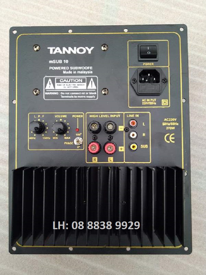 Mạch sub điện tanoy 2 sò toshi nguồn vuông - mạch siêu trầm - giá 1 mạch