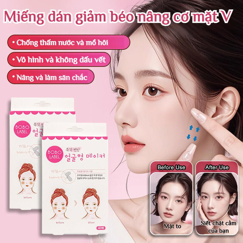 🔥Giá sốc🔥Miếng dán nâng cơ mặt/Miếng dán trang điểm làm thon gọn mặt/Băng dán mặt trong suốt vô hình