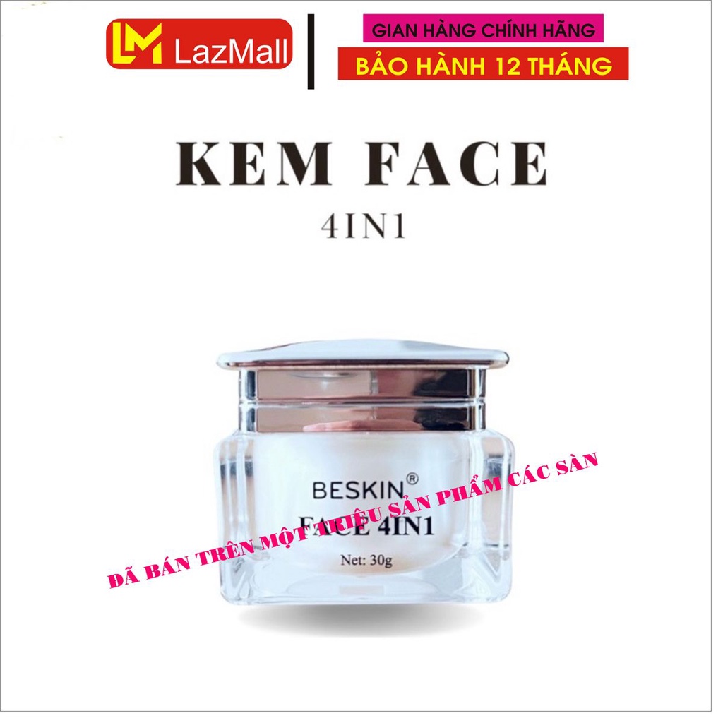 Kem dưỡng trắng, dưỡng ẩm da mặt ngày đêm face 4in1 white perfect face cream