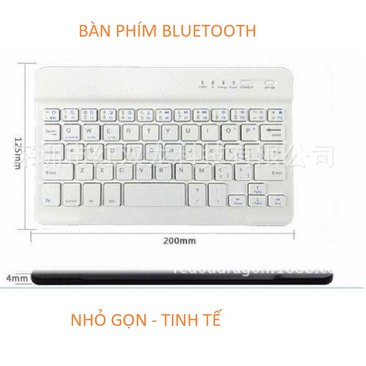Bàn phím Bluetooth không dây mini HP 10 inch cho Ipad Apple Iphone điện thoại / máy tính bảng Android Windows IOS