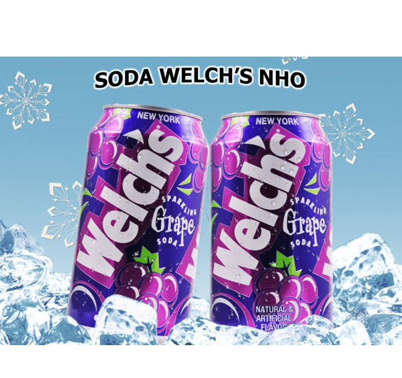 Nước Ngọt Welch's Vị Nho Nguyên Chất