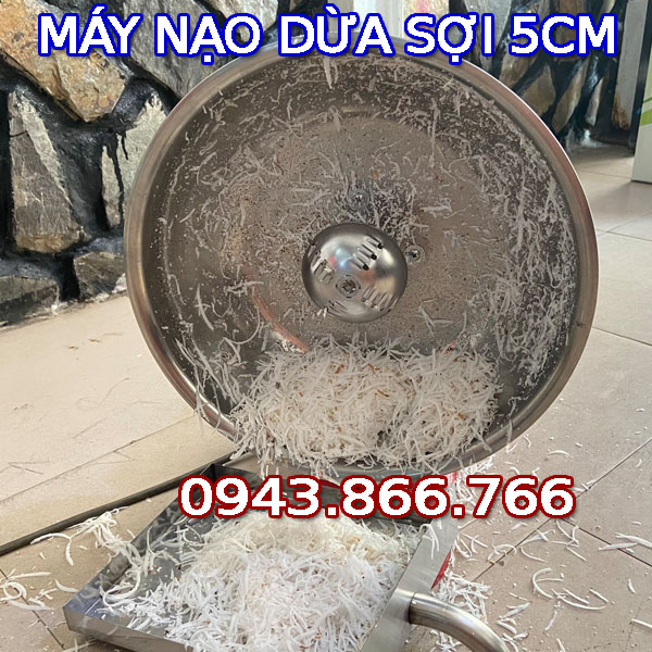 Máy nạo dừa sợi dài để bán xôi, làm bánh , sợi dài mảnh khoảng 5cm - motor 400w