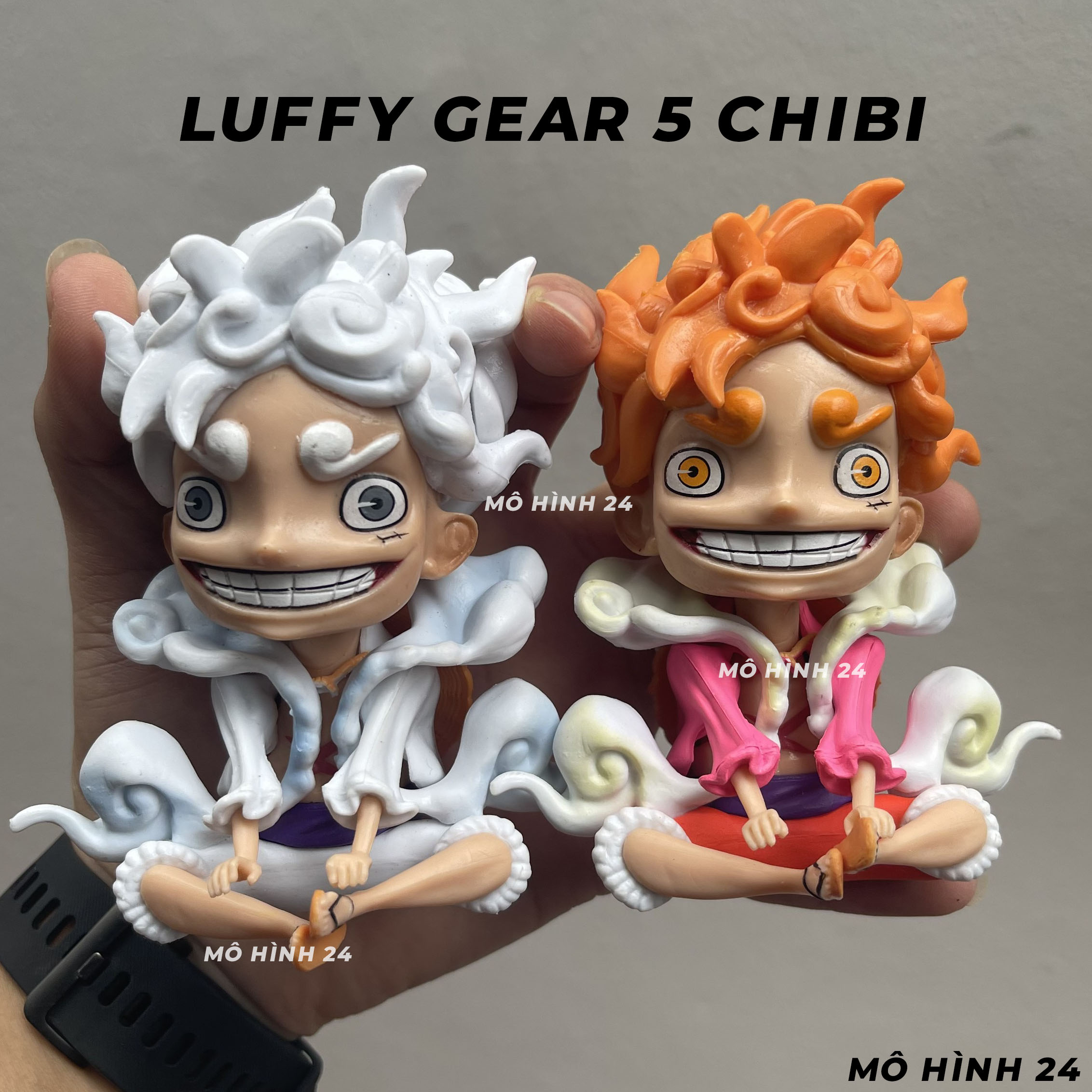 15CM] Mô hình tượng đồ chơi Monkey D Luffy Chibi có base đẹp TRONG ...
