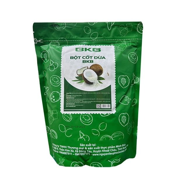 Bột cốt dừa bkb gói 1kg