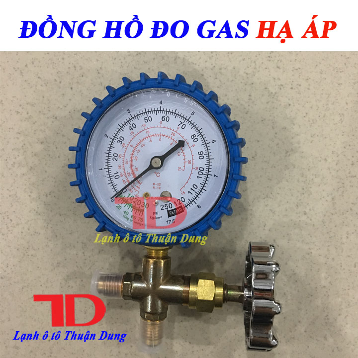 Đồng hồ gas đơn hạ áp - Vật Tư Điện Lạnh Ô Tô Thuận Dung