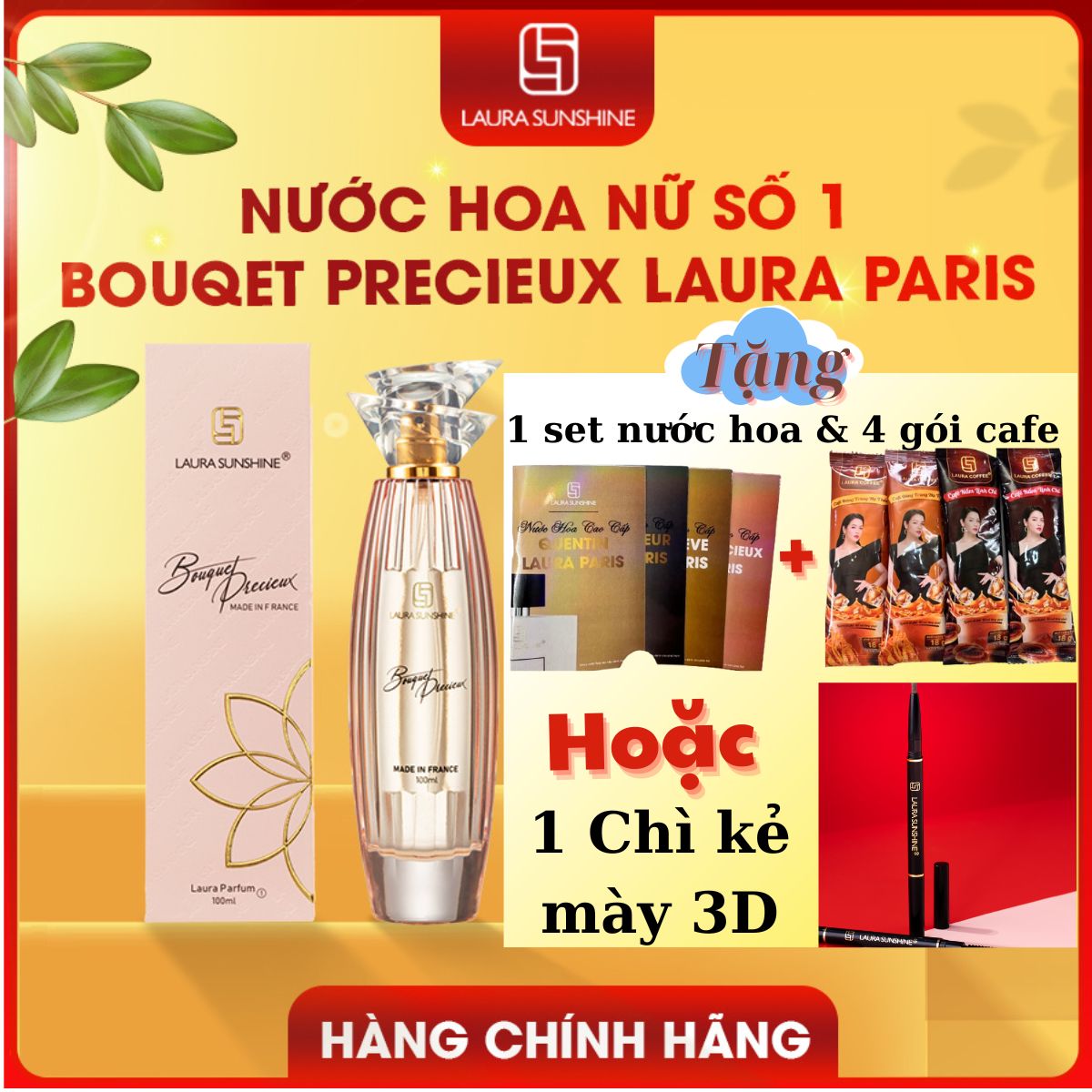 Nước hoa nữ 01 laura paris _ nhật kim anh