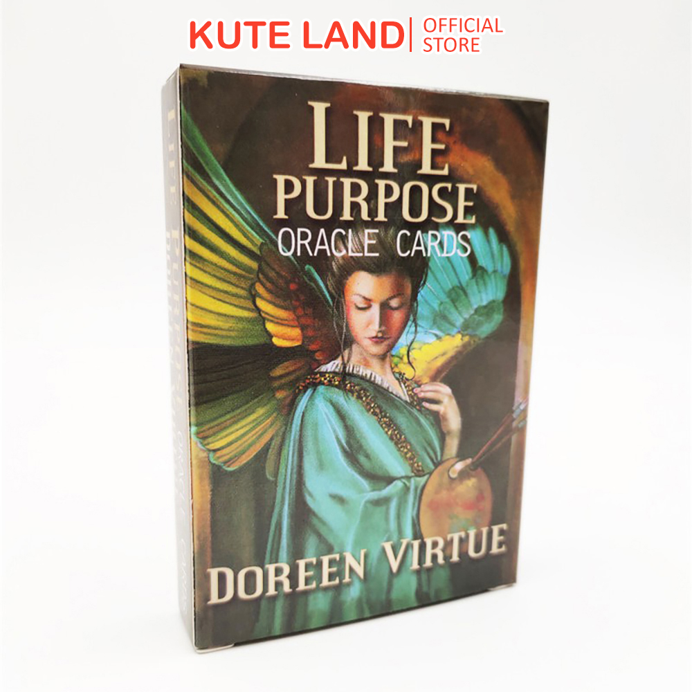 Bộ bài oracle life purpose 44 lá bài tặng đá thanh tẩy