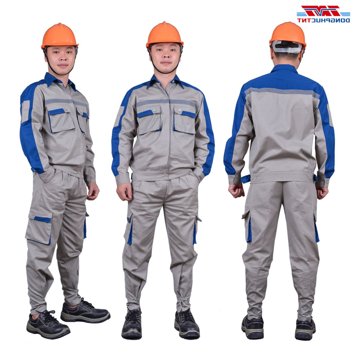 Combo 2 quần túi hộp bảo hộ lao động, quần bảo hộ lao động kaki hàn quốc, bảo hộ lao động