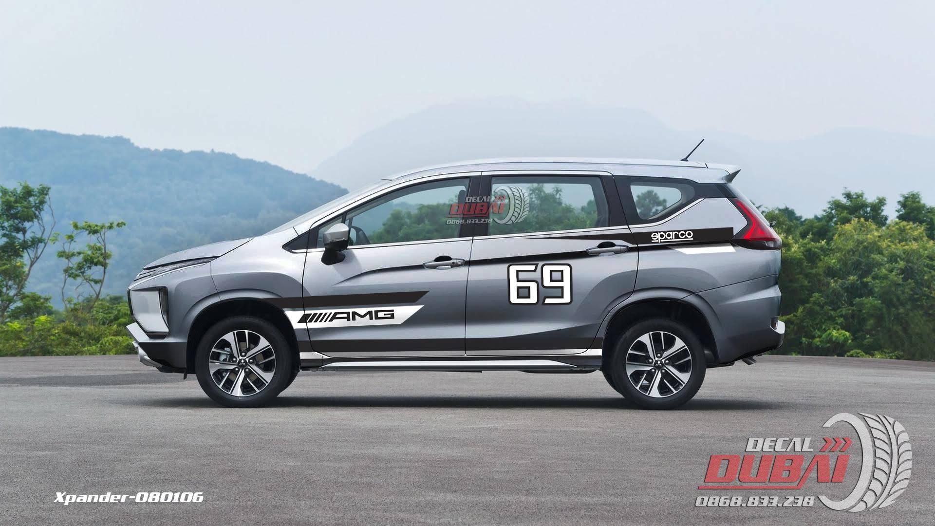 Tem Dán Sườn Xe Xpander