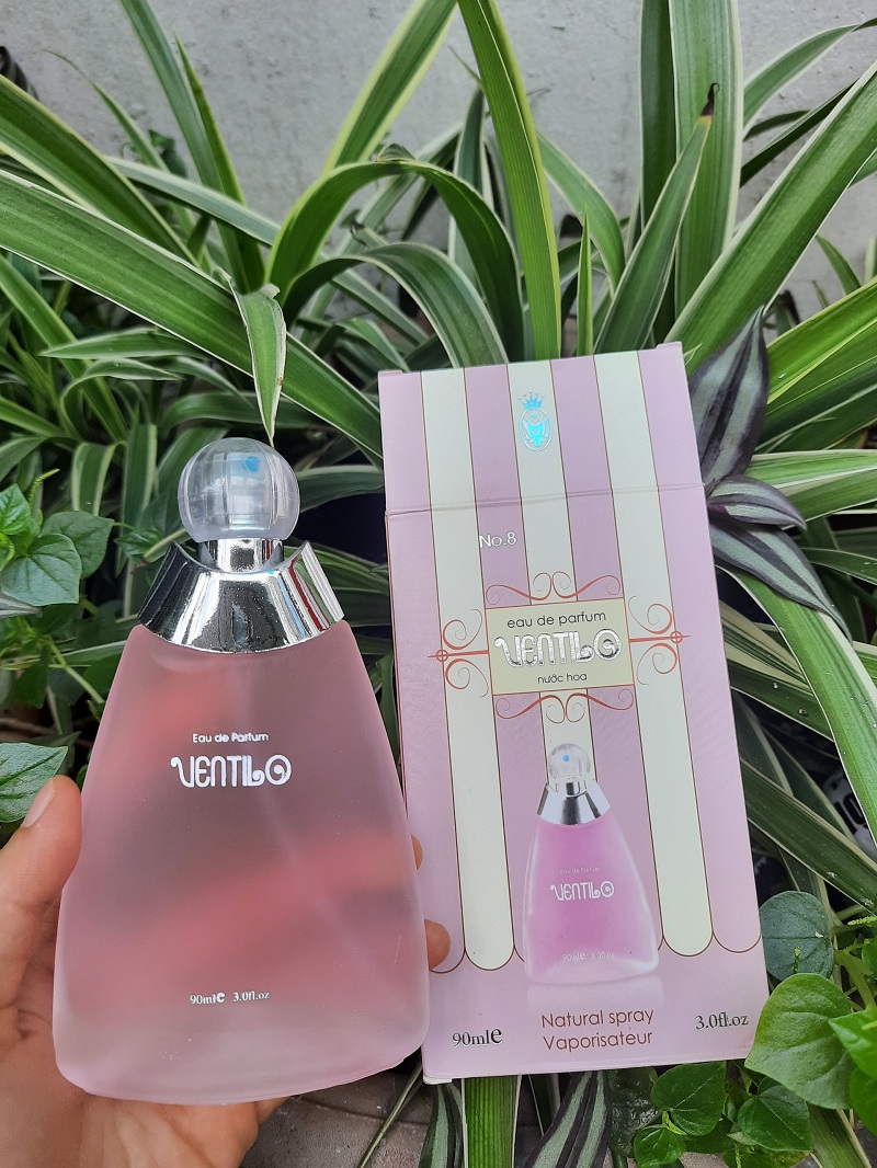 Nước hoa Ventilo Lady Parfum hương hoa ngọt nhẹ dịu 90ml lưu hương tốt