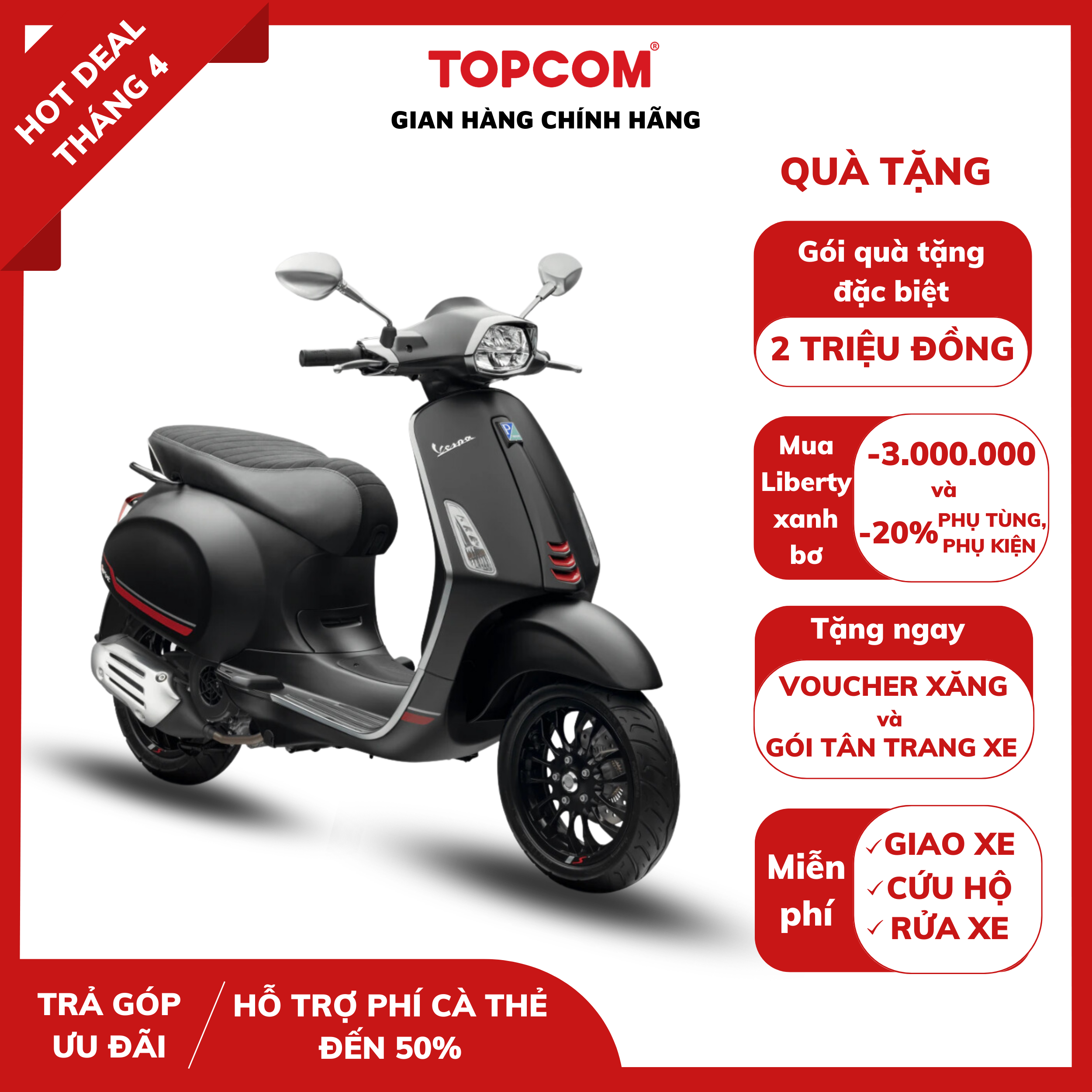 Xe ga vespa sprint 150cc