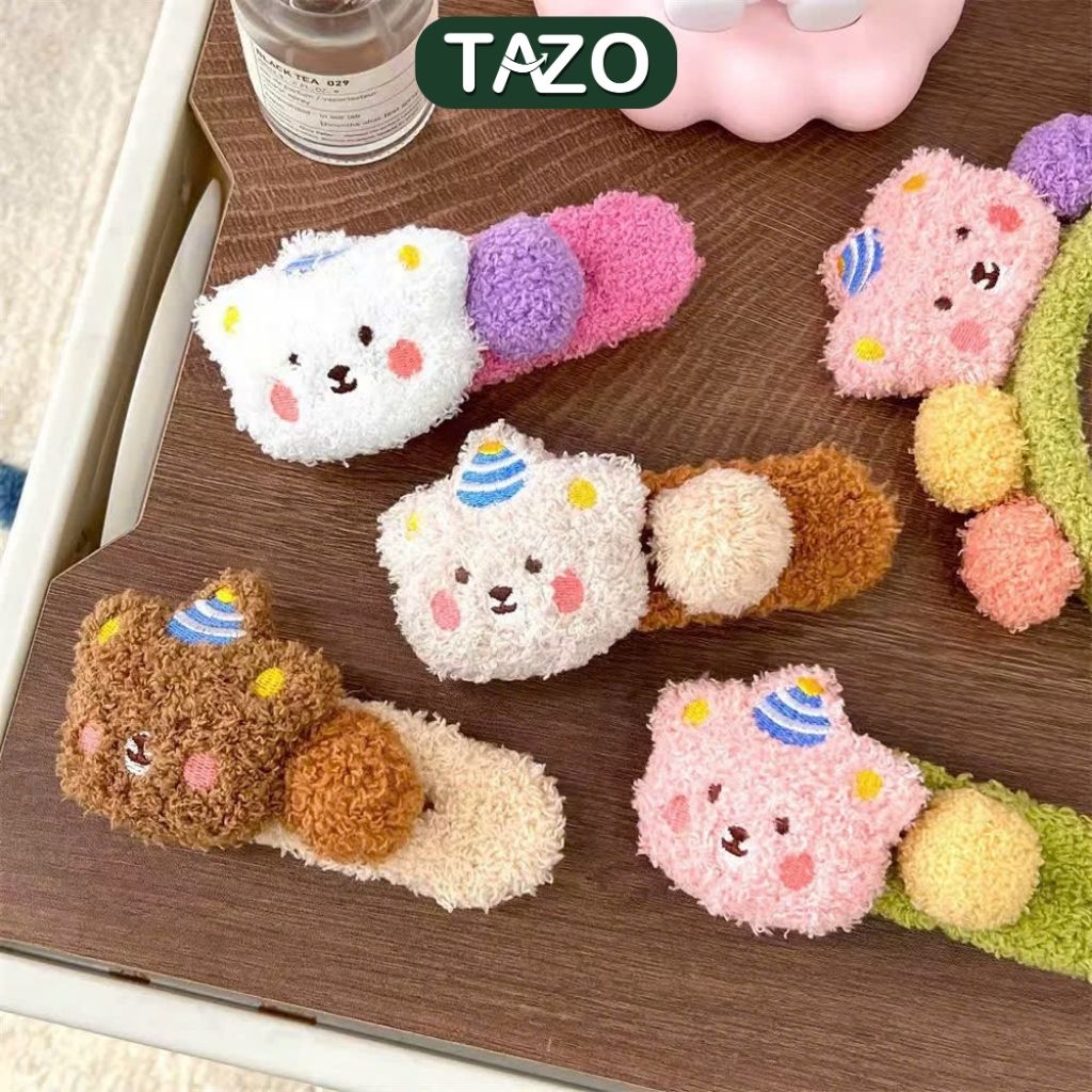 Kẹp Tóc Cute Nữ Hàn Quốc - Kẹp Tóc Mỏ Vịt Cho Dễ Thương Cho Bé Gái, Kẹp Hình Gấu Bông Vô Tri Size Lớ