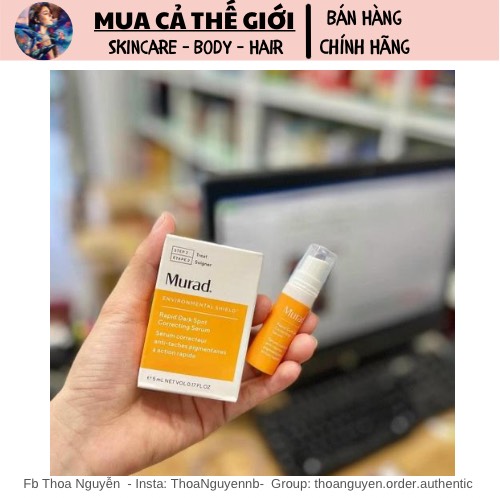 Serum trắng da giảm nám Murad Environmental Shield Rapid Dark Spot Correcting