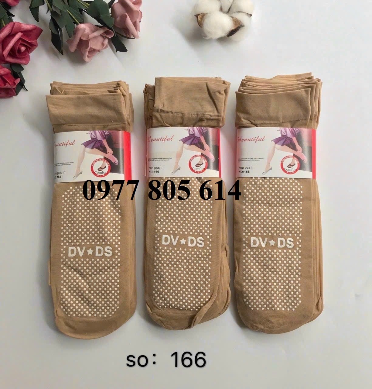 Combo 10 Tất chống trơn trượt ,vớ Da Chân Hàn Quốc