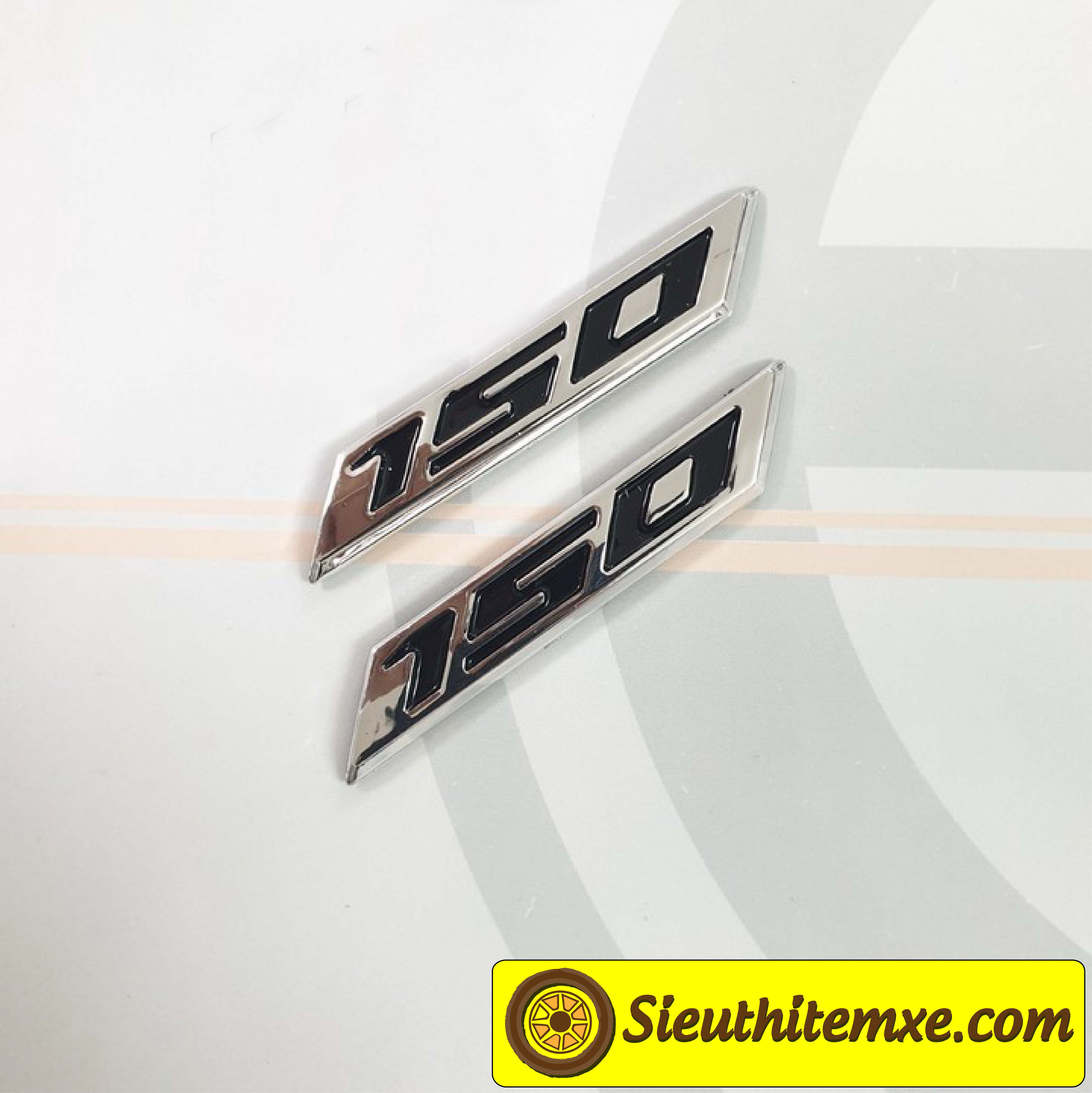 Tem chữ nổi 150 cho vario, click, pcx siêu bền