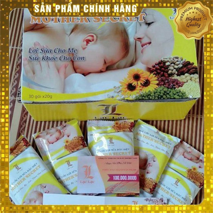 Combo 2 hộp Ngũ cốc lợi sữa lạc lạc
