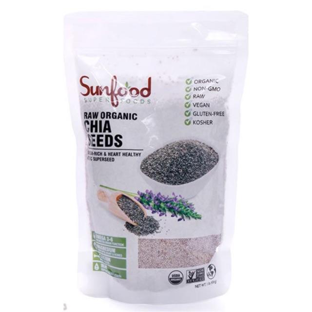 Hạt chia Mỹ Sunfood 454g (Chia trắng)