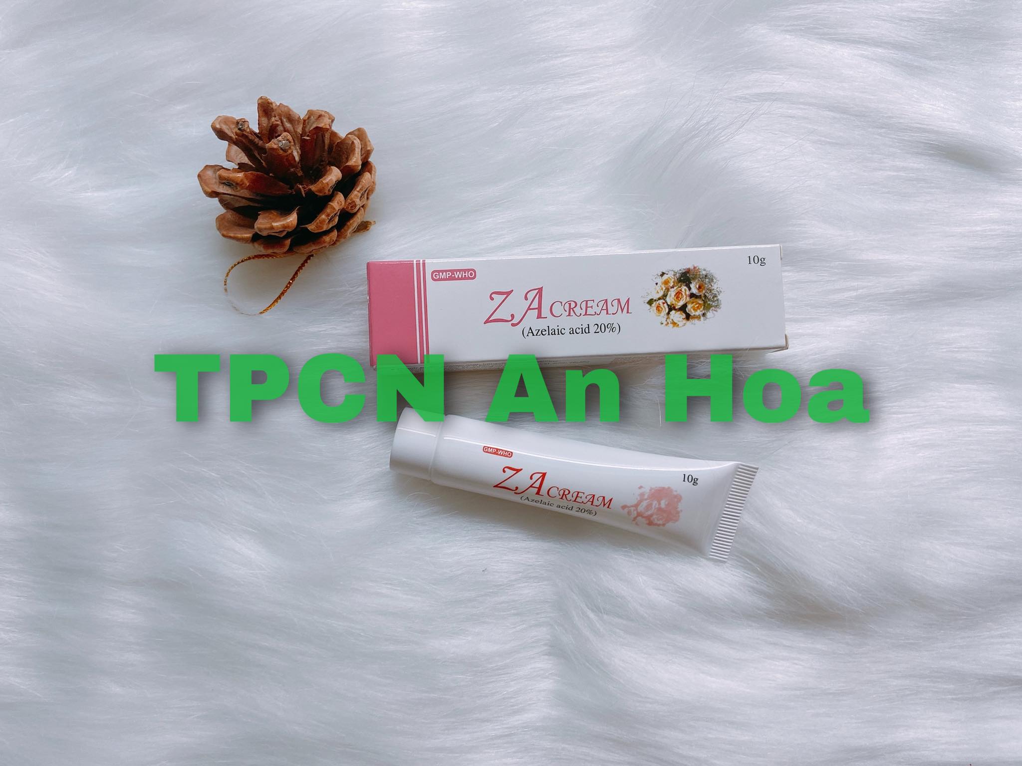 [HCM]Kem Giảm Mụn giảm thâm nám tàn nhang ZA cream 10g