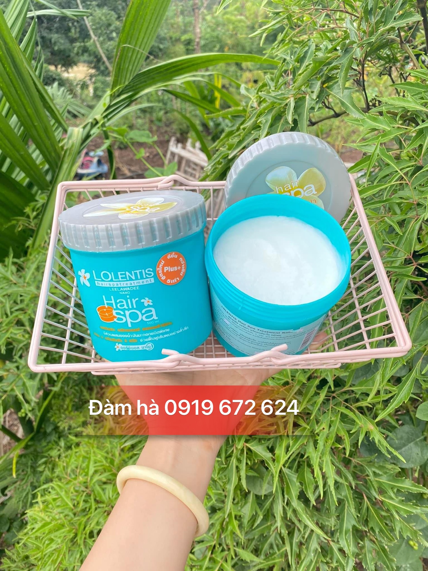 Ủ Tóc Hoa Sứ THÁI LAN LOLENTIS HAIR SPA 500ML