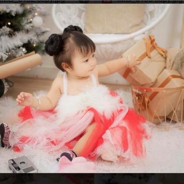 Tóc Giả Búi Natra Cặp Mỏ Vịt Cho Bé Giá 1 Bên