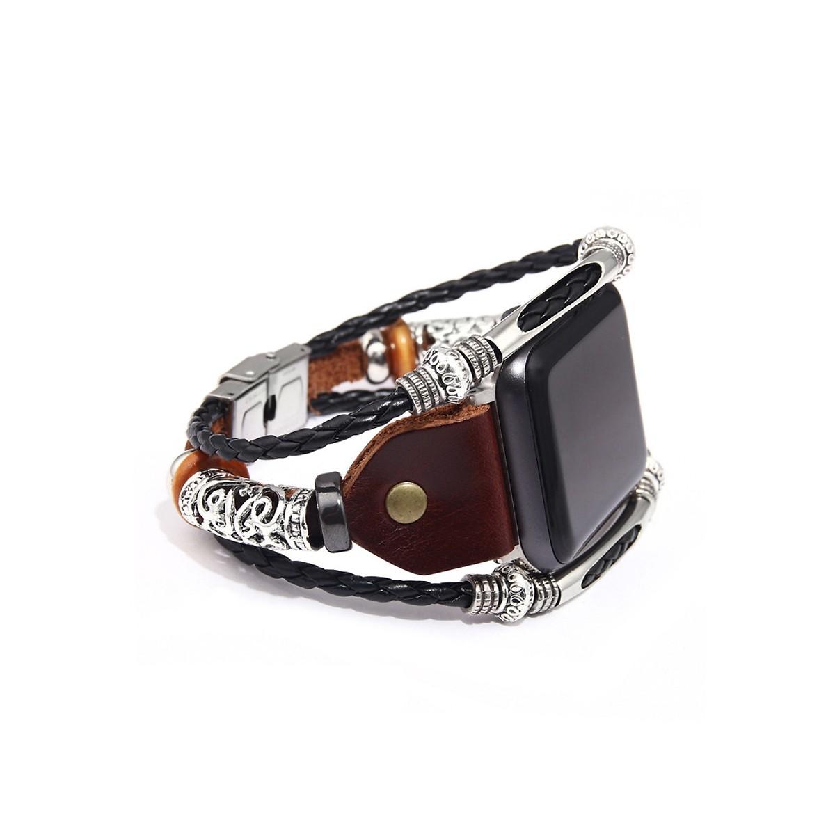 [ SAM Leather ] Dây Đeo Iwatch – Dây Da Đồng Hồ SAMDD01 Dành Cho Đồng Hồ Apple Watch 38mm/40 & 42mm/44mm - Bảo Hành 12 Tháng Chính Hãng