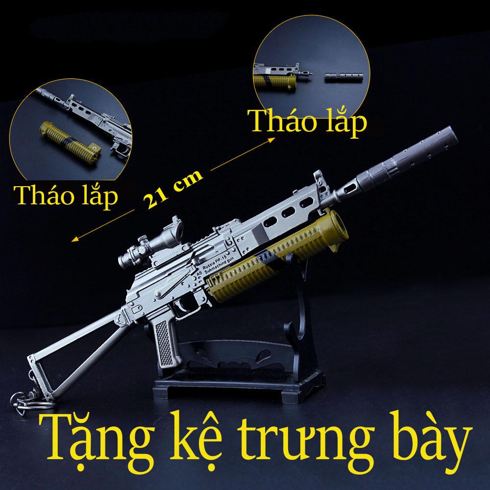 Móc khóa khẩu bizon skin trong pubg