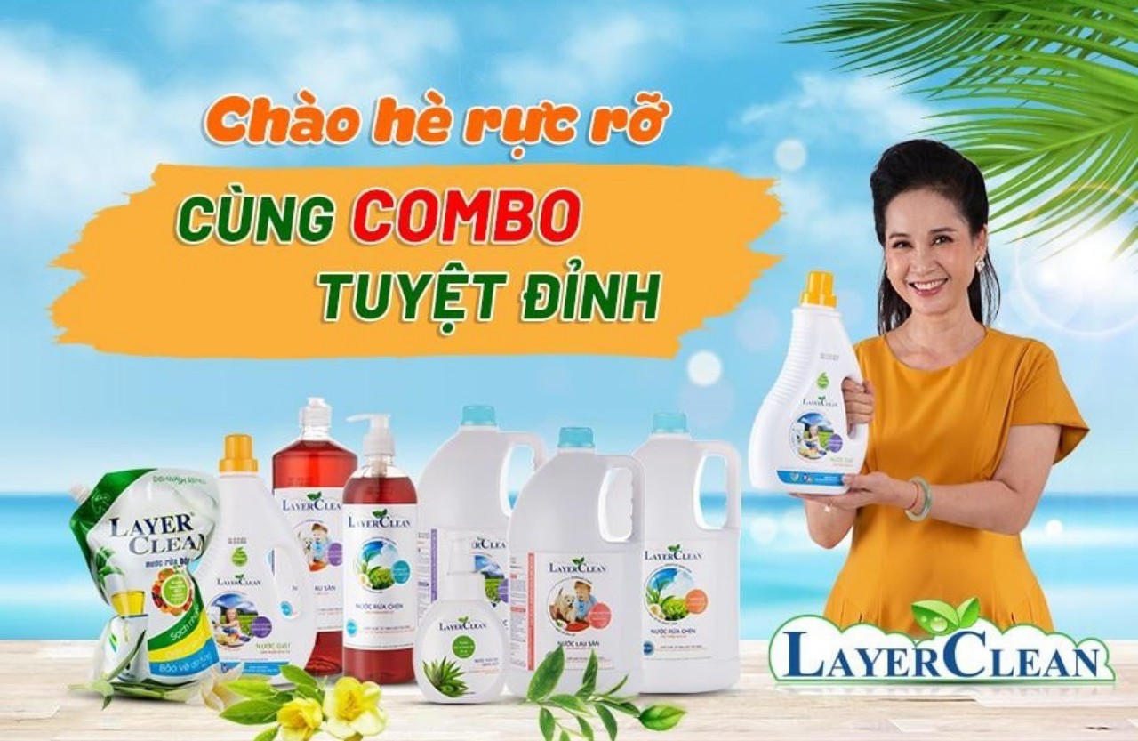 Nước giặt hữu cơ Layer Clean hương gió biển 2L