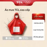 [Hàng tặng không bán] Áo mưa TCL